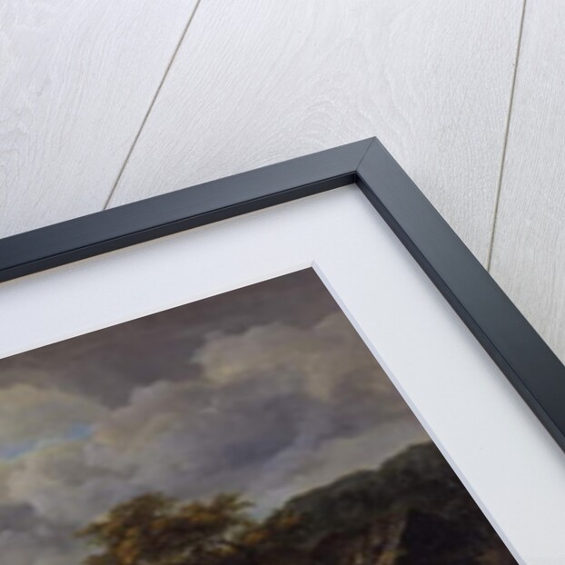 wooded Landscape with Waterfall, c.1665-1670 by Jacob Isaaksz. or Isaacksz. van Ruisdael