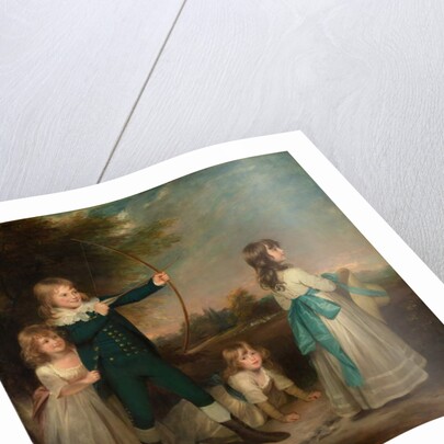 The Oddie Children, 1789 by William Beechey