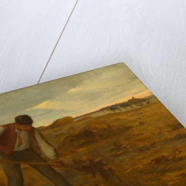 Peasant Spreading Manure, 1854-1855 by Jean Francois I Millet