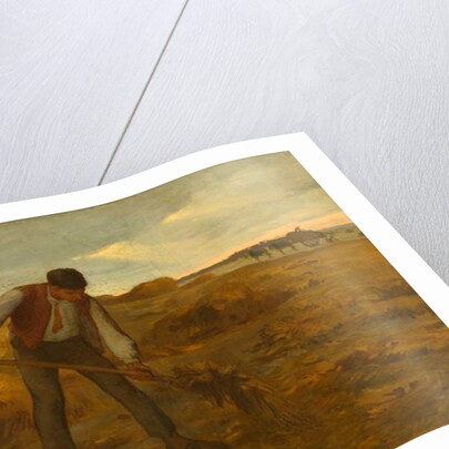 Peasant Spreading Manure, 1854-1855 by Jean Francois I Millet