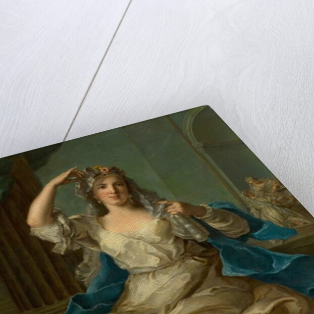 Portrait of a Lady as a Vestal Virgin, 1759 by Jean-Marc Nattier