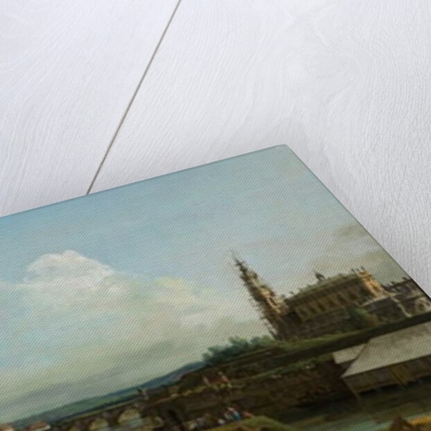View of Dresden with the Hofkirche at Right, 1748 by Bernardo Bellotto
