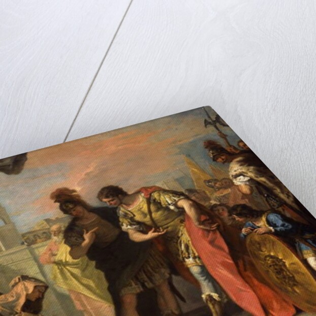 Alexander and the Family of Darius, c.1708-1710 by Sebastiano Ricci