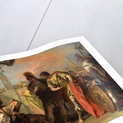 Alexander and the Family of Darius, c.1708-1710 by Sebastiano Ricci