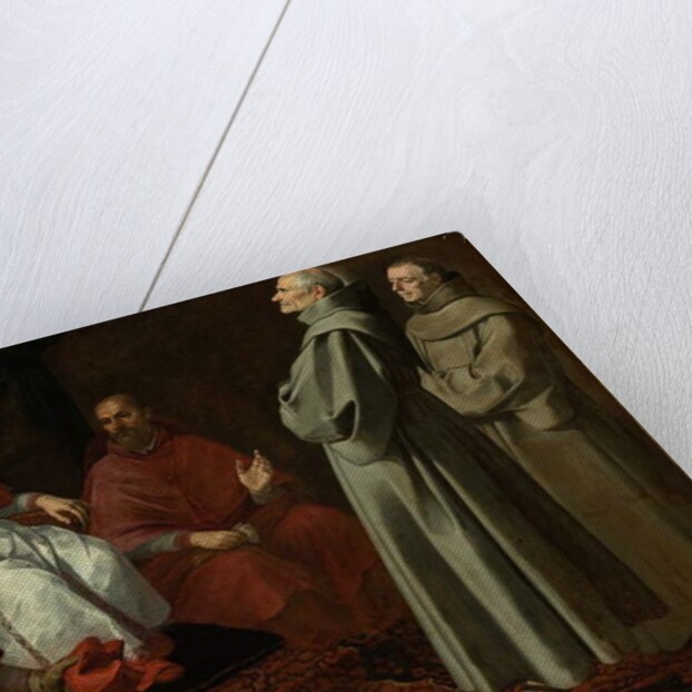 The Blessed Giles Before Pope Gregory IX, c.1645-1646 by Bartolome Esteban Murillo