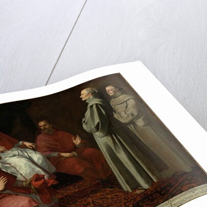 The Blessed Giles Before Pope Gregory IX, c.1645-1646 by Bartolome Esteban Murillo