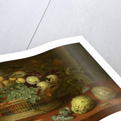 Still Life with Basket of Fruit, 1622 by Balthasar van der Ast