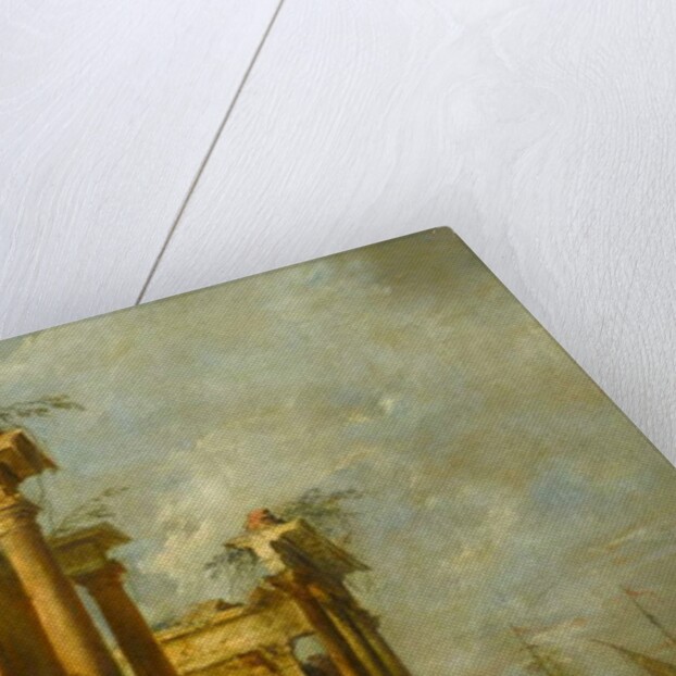 Roman Ruins Near the Lagoon, c.1765-1775 by Francesco Guardi