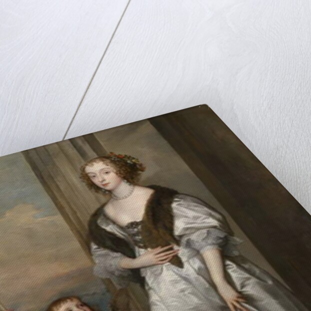 Lady Mary Villiers, Later Duchess of Richmond and Lennox, with Charles Hamilton, Lord Arran, c.1637 by Anthony van Dyck
