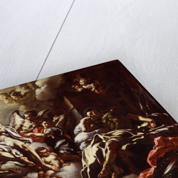 Christ Appearing in a Dream to St. Martin, c.1733 by Francesco Solimena