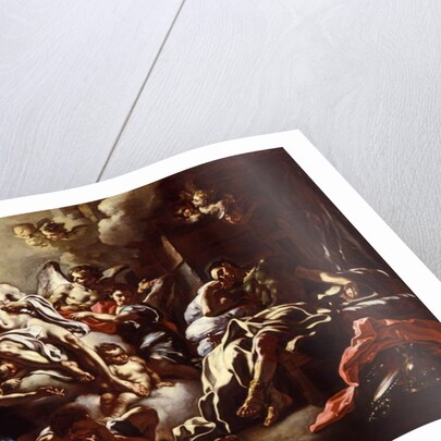 Christ Appearing in a Dream to St. Martin, c.1733 by Francesco Solimena