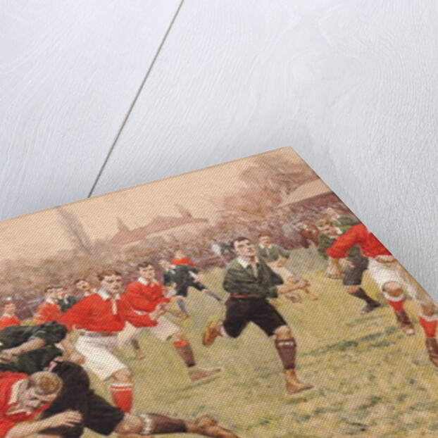 Amateur Gentlemen at Play by English School