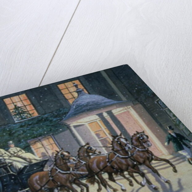 Coaching at Hurlingham, 1936 by Ninetta Butterworth