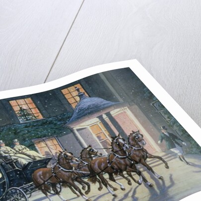 Coaching at Hurlingham, 1936 by Ninetta Butterworth