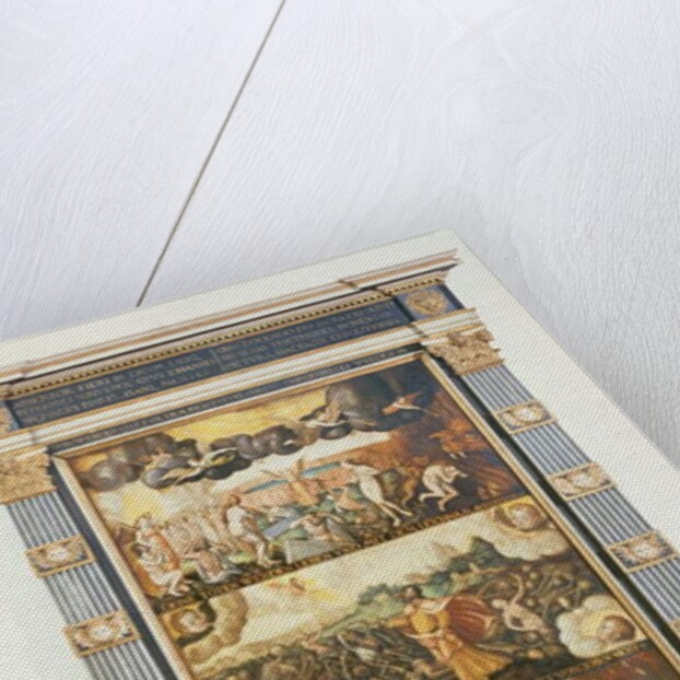 The Opening of the Sixth Seal, Ezekiel's Vision and The Last Judgement, 1584 by Gdansk School