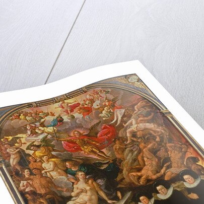 The Last Judgement by Anton (c.1563-1611) Moller