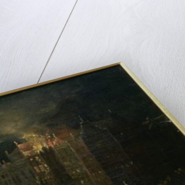 Fire at Long Market, c.1650 by or Milwitz Bartolomaus Miltvitz