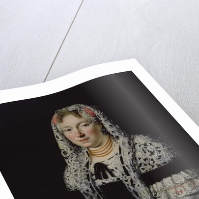 Portrait of a Patrician Lady from Gdansk by Andrzej Stech