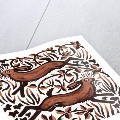 Bramble Hares, 2001 by Nat Morley
