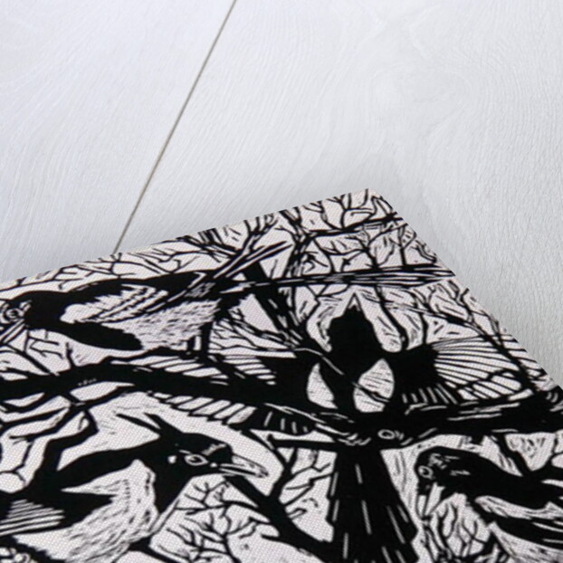 Magpies, 1997 by Nat Morley