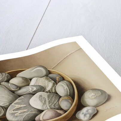 Bowl of Pebbles, 2005 by Jenny Barron