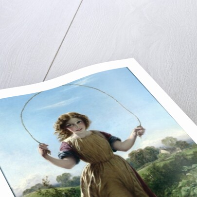 Girl Skipping, 1863 by John Adam P. Houston