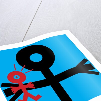 Father With Crying Baby Icon, 2006 by Thisisnotme Thisisnotme