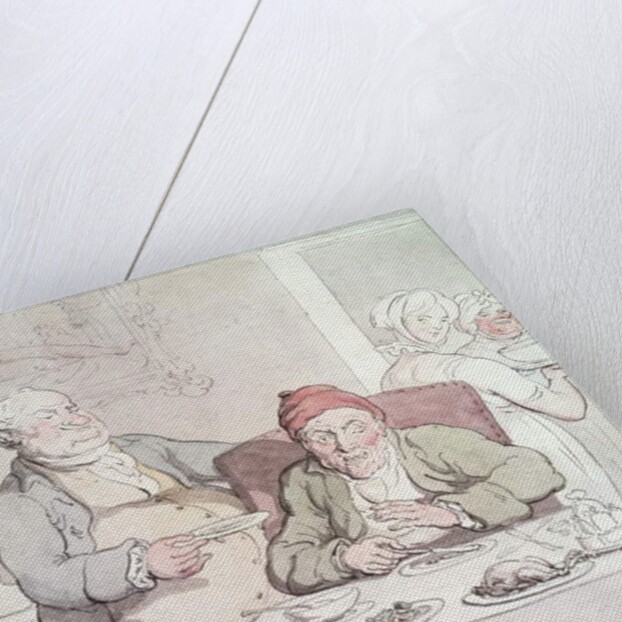 Gluttony by Thomas Rowlandson