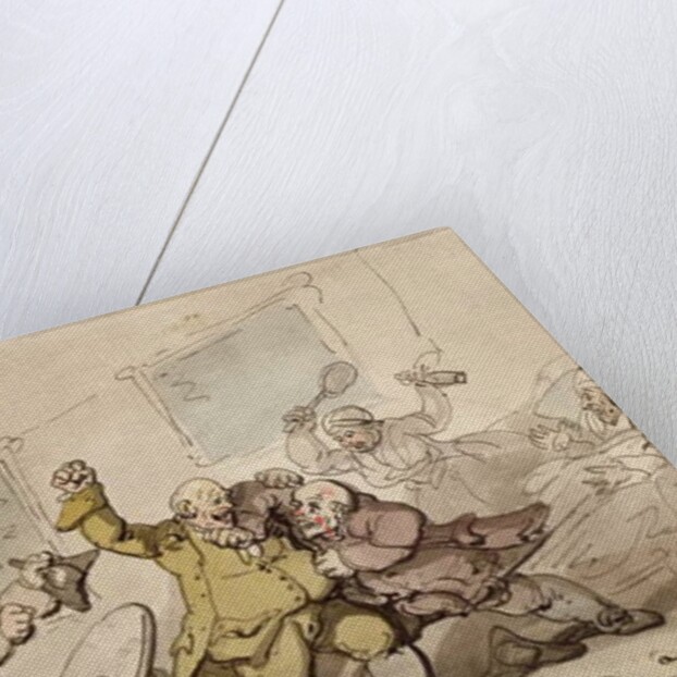 Doctors Differ by Thomas Rowlandson