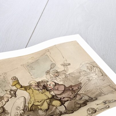Doctors Differ by Thomas Rowlandson
