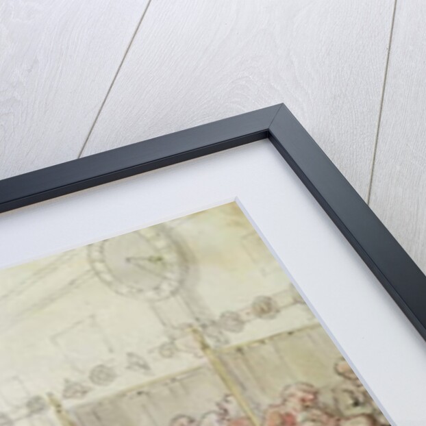 The Wheatshief Eating House, Salisbury Court, Fleet Street by Thomas Rowlandson