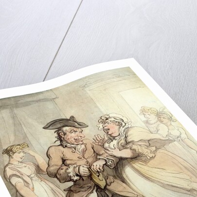 Pleasure First, Pay Later, 1812 by Thomas Rowlandson