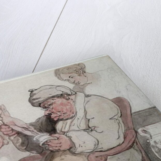 The Connoisseur by Thomas Rowlandson