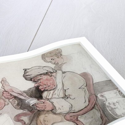 The Connoisseur by Thomas Rowlandson