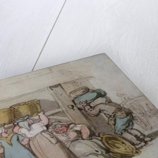 Fish Fags by Thomas Rowlandson