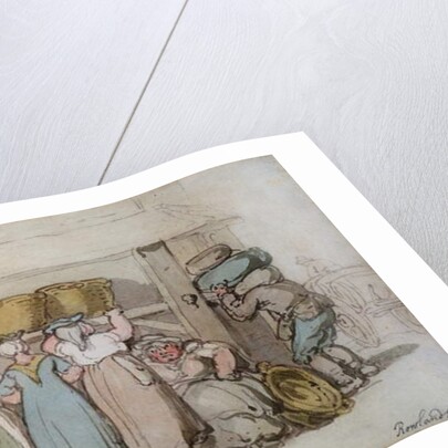 Fish Fags by Thomas Rowlandson