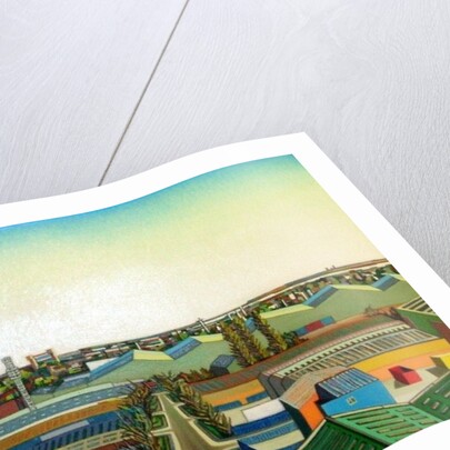 Thames Gateway Winter by Noel Paine