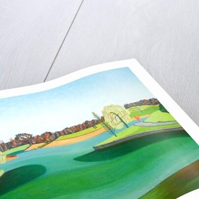 Winter Pond by Noel Paine