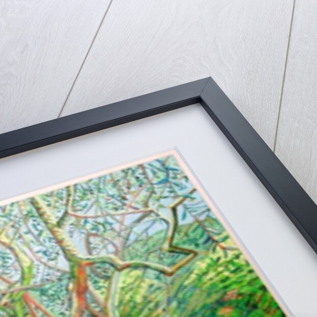 The Orange Edge of the Barn, 2011 by Noel Paine