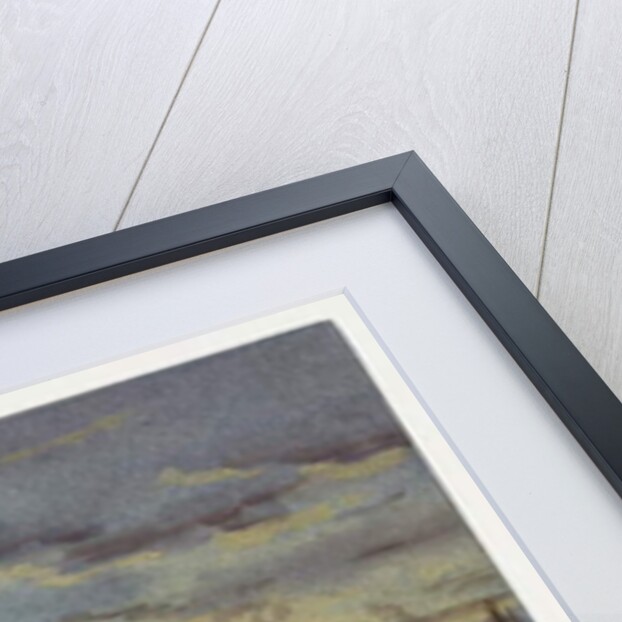 Gasworks at Sunset, c.1850 by Samuel Bough