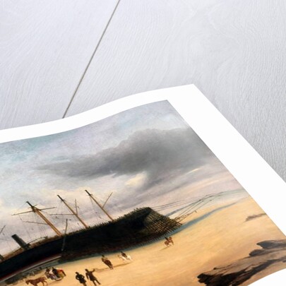 SS Great Britain Ashore in Dundrum Bay, Ireland, 1846 by English School