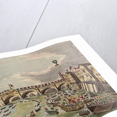 The Opening of New London Bridge, 1st August 1831 by English School