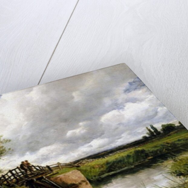 Black Bridge on the Ouse, 1891 by Edmund Morison Wimperis