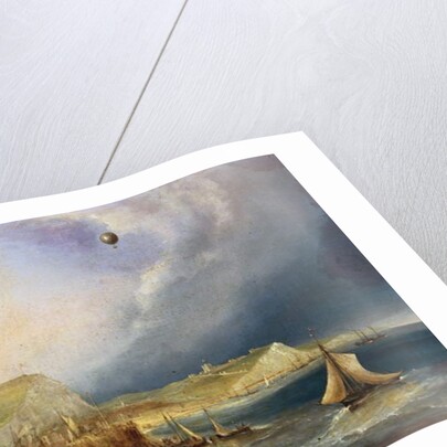 The First Balloon Crossing, 7th January 1785 by E.W. Cocks