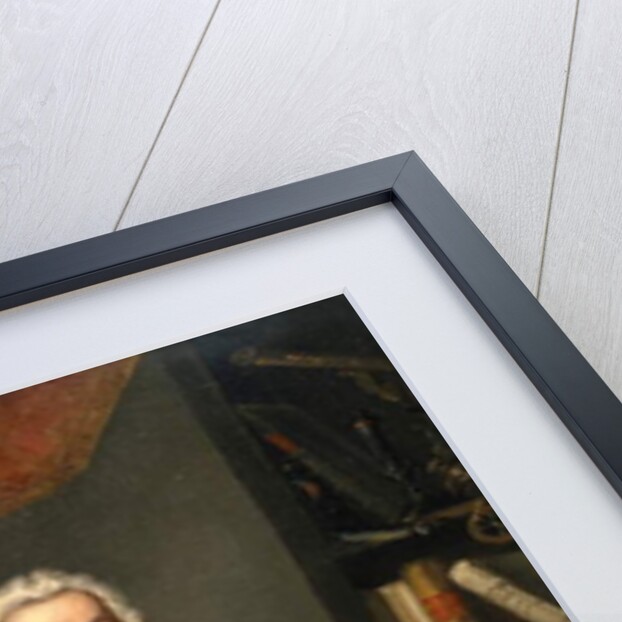 Portrait of a gentleman in his study with scientific instruments, c.1750 by English School