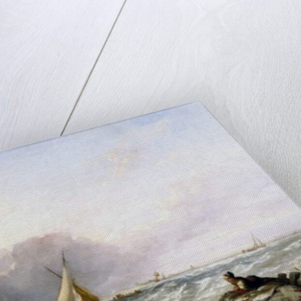 Shipping Off the Dutch Coast, c.1830 by William Clarkson Stanfield