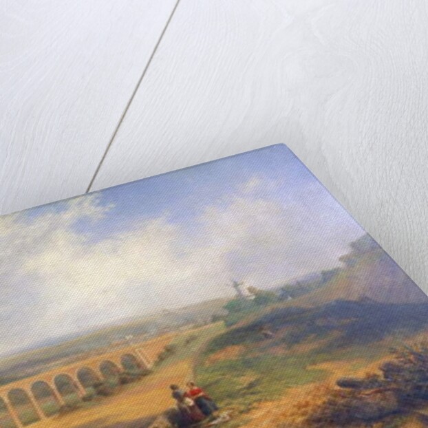 Rastrick's viaduct, London Road, Brighton by John Wilson Carmichael