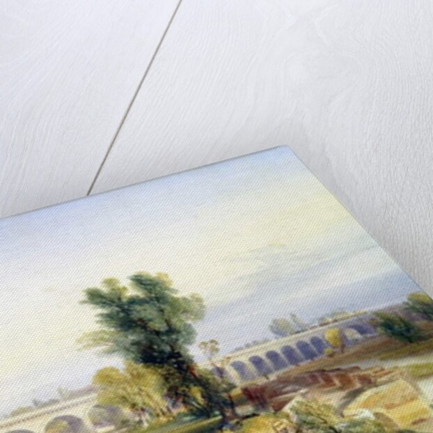 Dutch River Bridge, Hull and Doncaster Branch, North Eastern Railway, 1847 by John Cooke Bourne