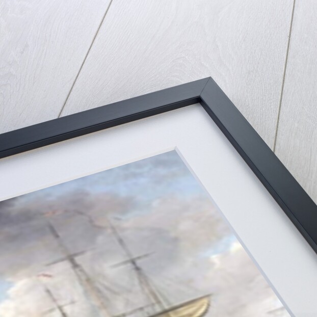 Launch at Deptford Dockyard, c.1750 by John the Elder Cleveley