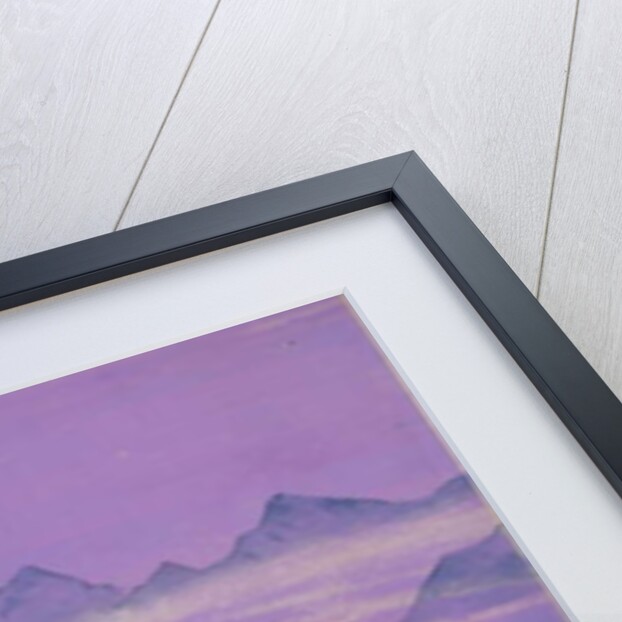 Himalayas. Album leaf, 1934 by Nicholas Roerich